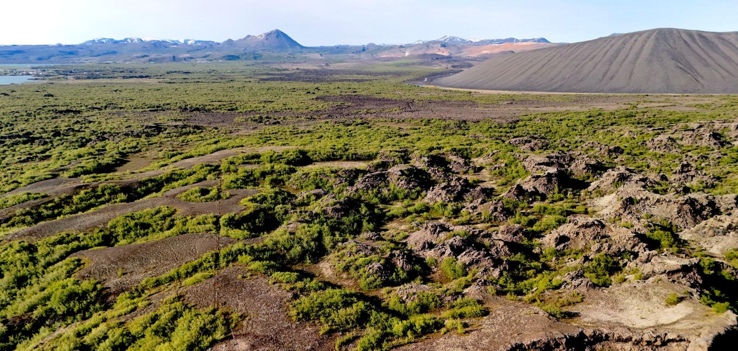 Mývatnssveit, Hlíðarfjall, Námafjall, Hverfjall, Dimmuborgir