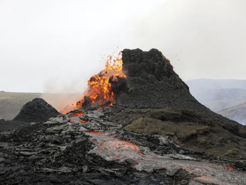 Eldgosið við Fagradalsfjall árið 2021