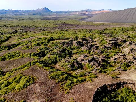 Mývatnssveit, Hlíðarfjall, Námafjall, Hverfjall, Dimmuborgir