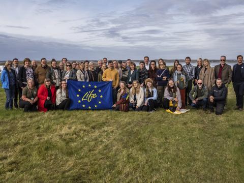 Um 50 manns tóku þátt í fyrsta fundi verkefnisins Peatland LIFEline.is, sem haldinn var á Hvanneyri dagana 22.-24. september 2025