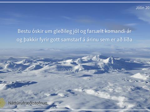 Jólakort Náttúrufræðistofnunar 2025
