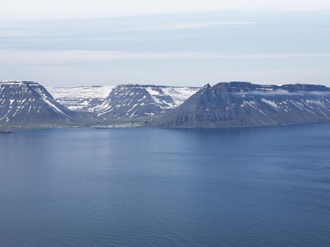 Bolungarvík á norðanverðum Vestfjörðum.