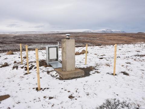 Jarðstöð við Blönduvirkjun