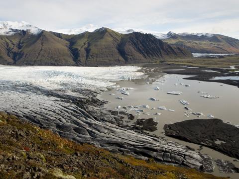 Skaftafellsjökull. Mynd Guðni Hannesson.