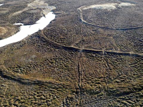 Garðlög um fornbæ í Reykjahverfi, Suður-Þingeyjarsýslu