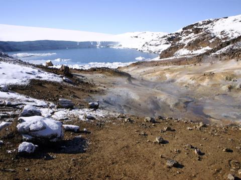 Hveradalur í Kverkfjöllum í ágúst 2007
