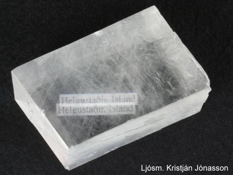 Tvöfalt ljósbrot í silfurbergi