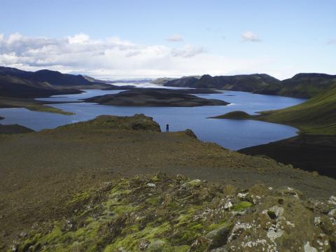 Móbergshryggir og stórbrotið landslag við Langasjó
