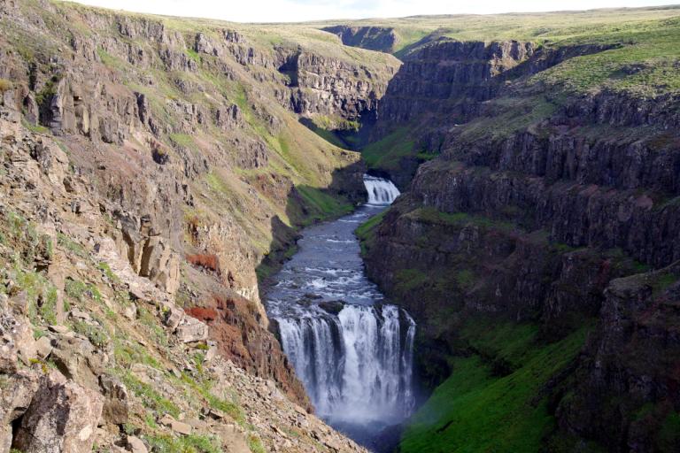 Landsendafoss í Vatnsdalsá