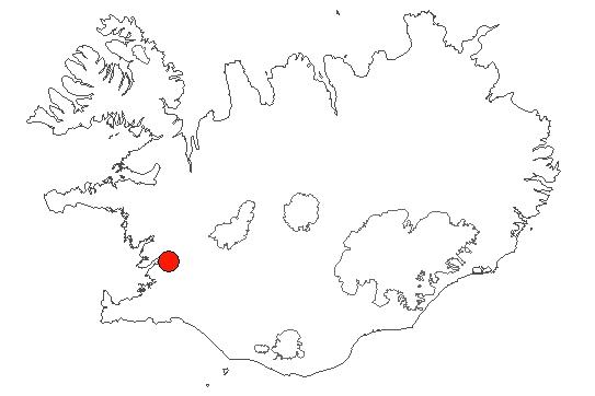 Map of Hvalfjörður Location of area Hvalfjörður in iceland