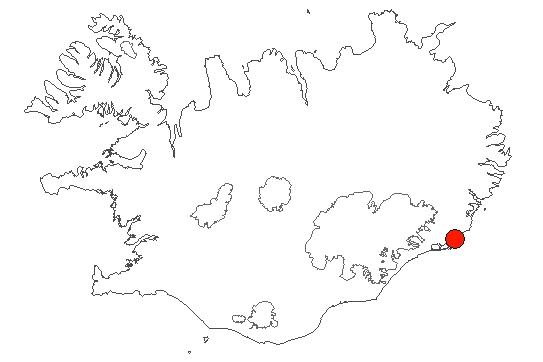 Map of Papafjörður-Vigur Location of area Papafjörður-Vigur in iceland