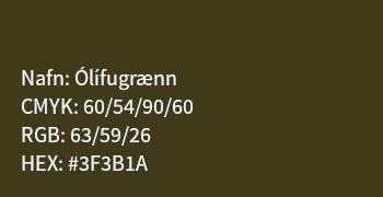 Hönnunarstaðall ólífugrænn