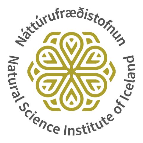 Merki Náttúrufræðistofnunar hringform