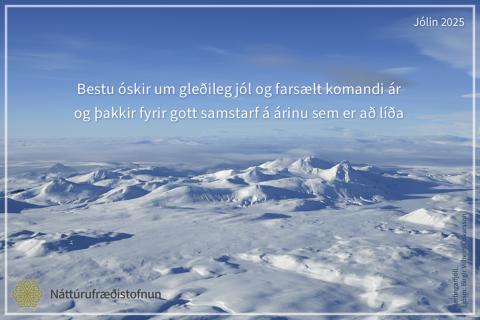 Jólakort Náttúrufræðistofnunar 2025