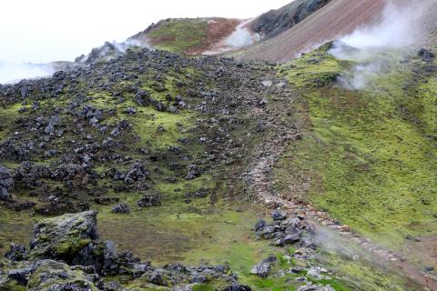 Göngustígur við Brennisteinsöldu 2020