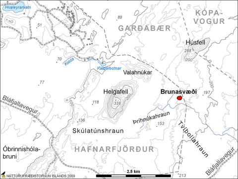 kort_brunasvaedi_Hafnafjordur_juli2009 Kort af brunasvæðinu