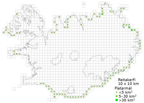 kort_f2.11_brimasamarsandfjorur.jpg Útbreiðslukort brimasamar sandfjörur